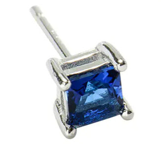 NUIT Fleur Bleu Stud Earrings