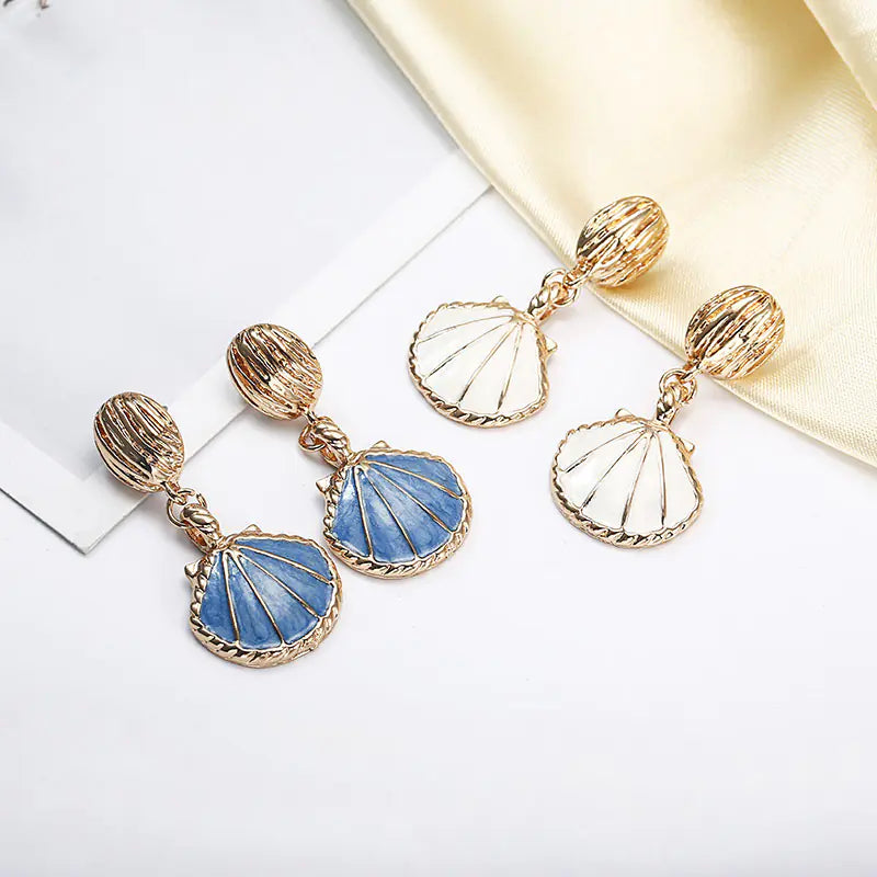 NUIT Marée Shell Studs