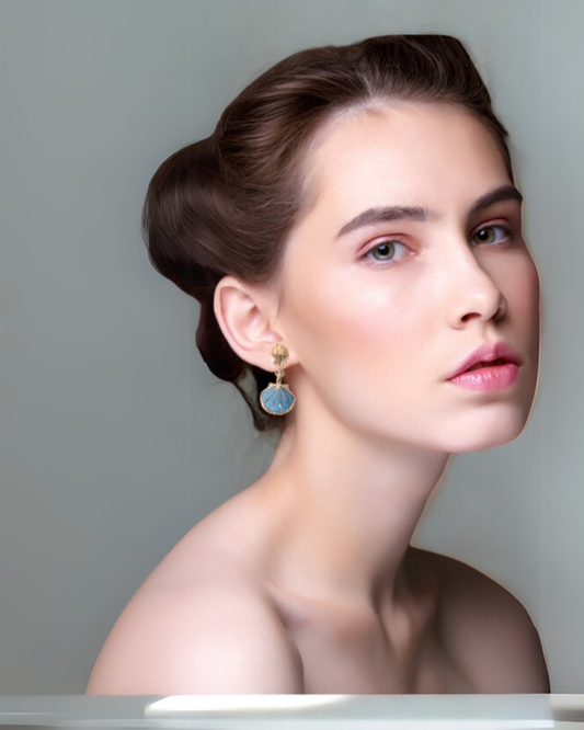 NUIT Marée Shell Studs