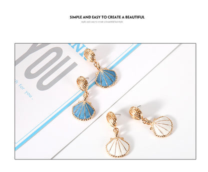 NUIT Marée Shell Studs